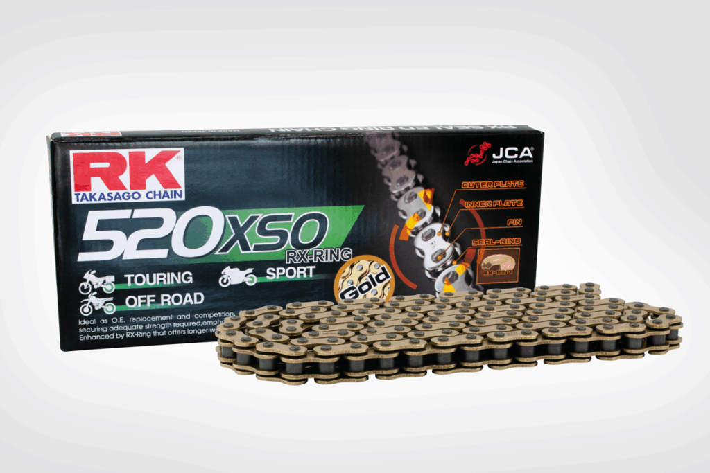 檔車鏈條推薦:RK GB520XSO
